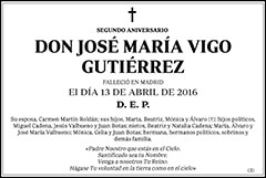 José María Vigo Gutiérrez